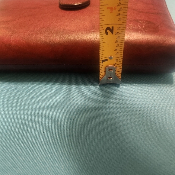 JULIA BUXTON Leather Heiress Pick Me Up Checkbook Keeper/ Wallet EUC - Picture 12 of 12